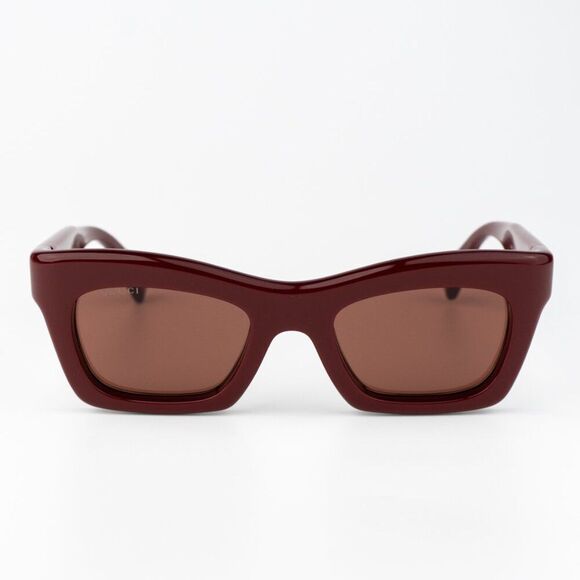 Gucci Women Sunglasses Burgundy Brown Cat Eye GG1773S 003 BRAND NEW main image 10